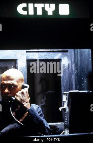 Original Film Titel: DIE MATRIX. Englischer Titel: DIE MATRIX. Regisseur: Andy Wachowski, Larry Wachowski. Jahr: 1999. Stars: Laurence Fishburne. Credit: ROADSHOW FILM LIMITED/BOLAND, JASIN/Album Stockfoto