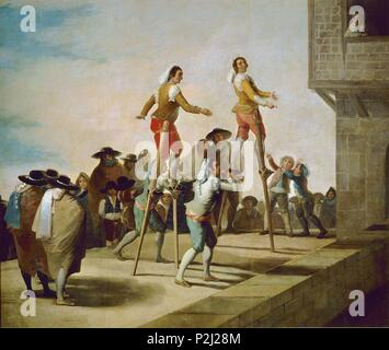 Die neigt", 1791-1792, Spanish School, Öl auf Leinwand, 268 cm x 320 cm, P 00801. Autor: Francisco de Goya (1746-1828). Lage: Museo del Prado - PINTURA, MADRID, SPANIEN. Stockfoto