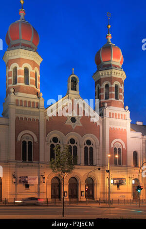 Tschechische Republik, Plzen, Pilsen, Große Synagoge, Stockfoto