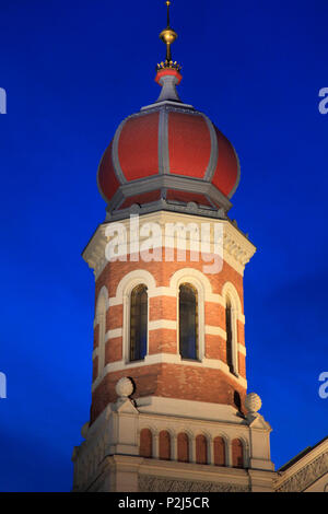 Tschechische Republik, Plzen, Pilsen, Große Synagoge, Stockfoto