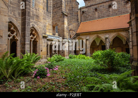 Bezirk der Stadt Meißen in Sachsen Deutschland interessante Orte Stockfoto