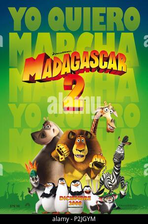 Original Film Titel: MADAGASCAR: ESCAPE 2 AFRICA. Englischer Titel: MADAGASCAR: ESCAPE 2 AFRICA. Regisseur: Eric DARNELL; TOM MCGRATH. Jahr: 2008. Quelle: DREAMWORKS/Album Stockfoto