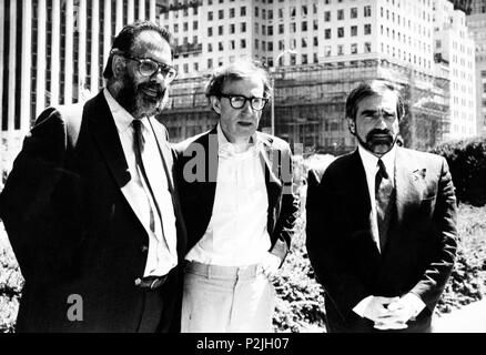 Original Film Titel: NEW YORKER GESCHICHTEN. Englischer Titel: NEW YORKER GESCHICHTEN. Regisseur: Martin Scorsese, WOODY ALLEN, Francis Ford Coppola. Jahr: 1989. Stars: Martin Scorsese, WOODY ALLEN, Francis Ford Coppola. Credit: TOUCHSTONE PICTURES/Album Stockfoto