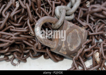 Master Key an der Kette Stockfoto