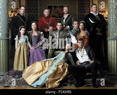 Original Film Titel: The Tudors. Englischer Titel: The Tudors. Jahr: 2007. Stars: Gabrielle Anwar; Jeremy Northam; SAM NEILL; JAMES FRAIN; Jonathan Rhys Meyers; CALLUM BLUE; STEVEN WADDINGTON; M. DOYLE KENNEDY; Natalie Dormer; KRISTEN HOLDEN-REID; HENRY CAVILL. Credit: BORD SCANNAN NA HEIREANN/Canadian Broadcasting Corp.//Album Stockfoto