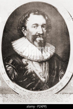 William Herbert, 3rd Earl of Pembroke, 1580 - 1630. Englischer Edelmann, Politiker, und Höfling. Von Shakespeare der Spieler, veröffentlicht 1916 Stockfoto