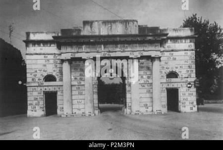 . Italiano: Porta Pradella ein Mantova. ca. 1939. Anonym 52 Mantova, Porta Pradella, 01. Stockfoto