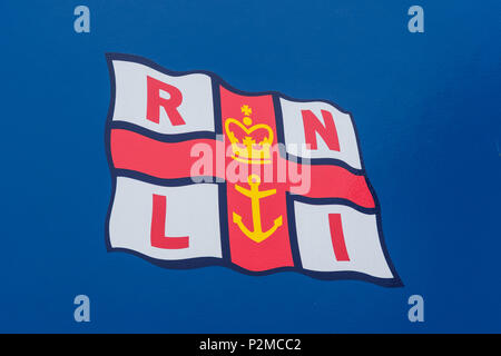 RNLI Flagge logo Stockfoto