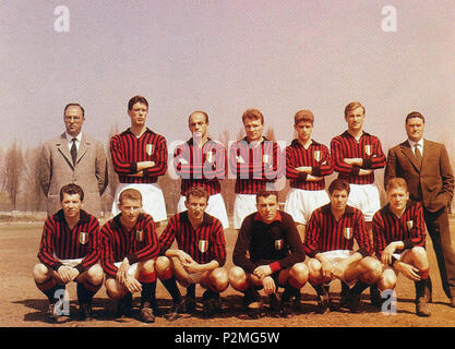 2 1961 - 62 Associazione Calcio Milan Stockfoto