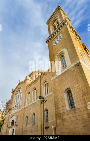Metropolitan Kathedrale Athen Griechenland. Erbaut im Jahr 1842, der Griechisch-orthodoxen Kirche in Conweiler Stockfoto