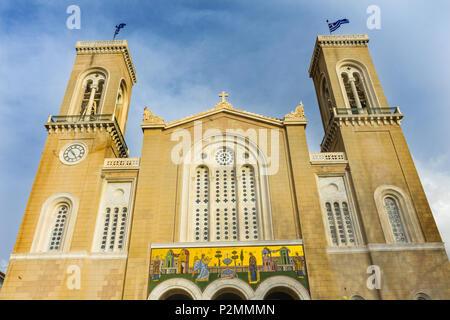 Metropolitan Kathedrale Athen Griechenland. Erbaut im Jahr 1842, der Griechisch-orthodoxen Kirche in Conweiler Stockfoto