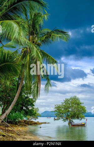 Thailand, Provinz Trang, Ko Mook Island, Ostküste Stockfoto