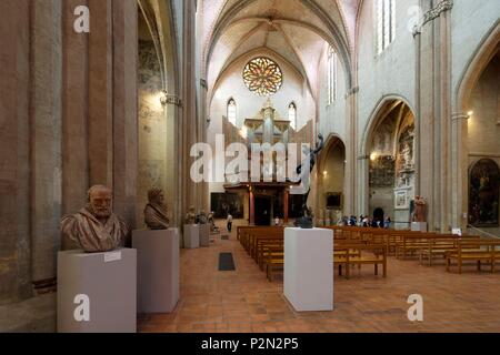 Frankreich, Haute Garonne, Toulouse, Augustins Museum im ehemaligen Augustiner Kloster, die Kirche Stockfoto