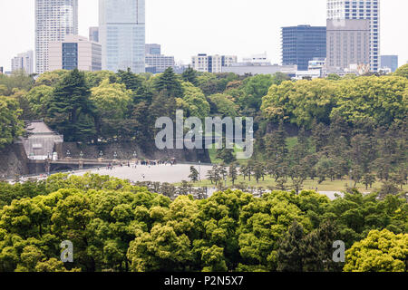 Kokyo Gaien des Imperial Palace, Chiyoda-ku, Tokyo, Japan Stockfoto