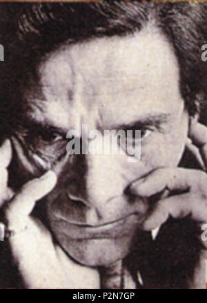 . Portrait von Pier Paolo Pasolini (1922-1975), italienischer Regisseur und Journalist. Datum unbekannt. Unbekannt 69 Pasolini 2 Stockfoto