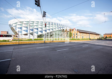 Balna Gebäude in Budapest. Stockfoto