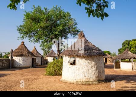 Burkina Faso, Cascades region, Tengrela, Le Rencard Campingplatz Stockfoto