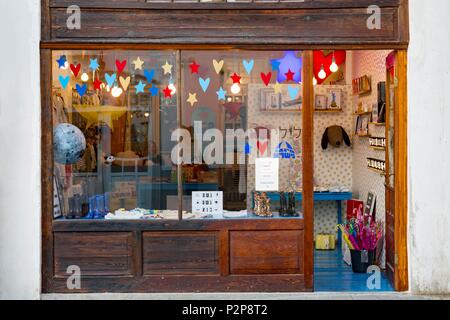 Israel, Tel Aviv, Shabazi und dem alten Bezirk Neve Zedek, die trendigen Geschäfte dieser französischen Nachbarschaft, Objekte, Handwerk Stockfoto