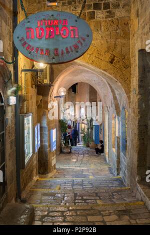 Israel, Tel Aviv, Jaffa, dem alten Teil der Stadt, der Flohmarkt, antike Geschäfte Stockfoto