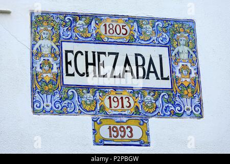 Spanien, Baskenland, Vizcaya, Lea-Artibai, Lekeitio Stockfoto