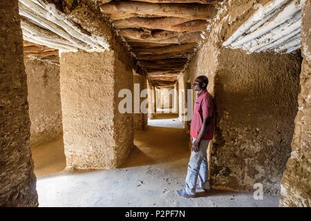 Burkina Faso, Region Hauts-Bassins, Bobo-Dioulasso, Moschee Dioulassoba Stockfoto