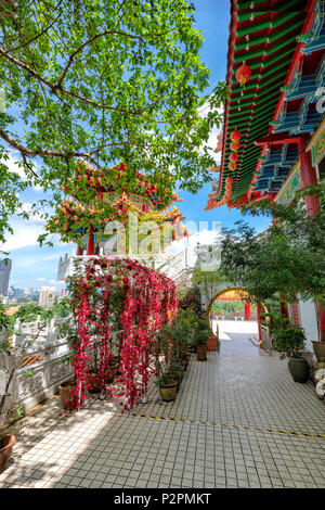 Die Thean Hou Tempel am Stadtrand von Kuala Lumpur, Malaysia Stockfoto