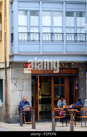 Spanien, Baskenland, Vizcaya, Lea-Artibai, Lekeitio Stockfoto