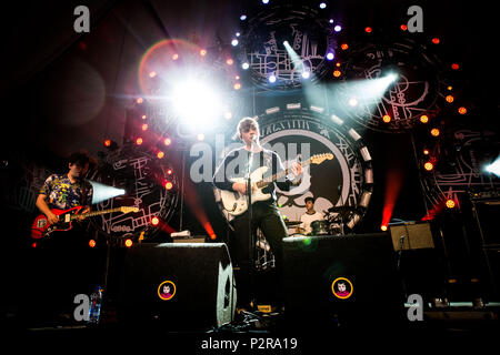 Landgraaf, Niederlande, 15. Juni 2018 Die Akademische Live at Pinkpop Festival 2018 © Roberto Finizio / alamy Leben Nachrichten durchführen. Stockfoto