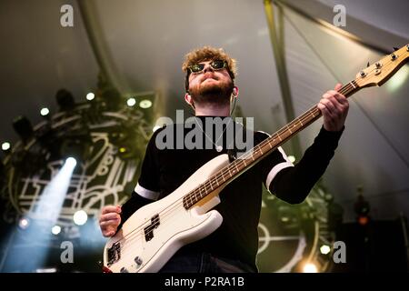 Landgraaf, Niederlande, 15. Juni 2018 Die Akademische Live at Pinkpop Festival 2018 © Roberto Finizio / alamy Leben Nachrichten durchführen. Stockfoto