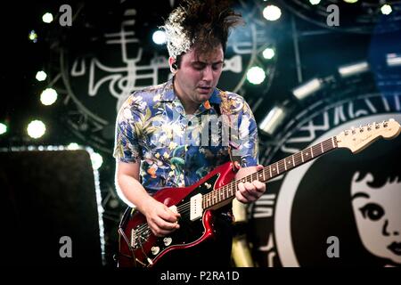 Landgraaf, Niederlande, 15. Juni 2018 Die Akademische Live at Pinkpop Festival 2018 © Roberto Finizio / alamy Leben Nachrichten durchführen. Stockfoto