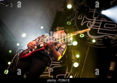 Landgraaf, Niederlande, 15. Juni 2018 Die Akademische Live at Pinkpop Festival 2018 © Roberto Finizio / alamy Leben Nachrichten durchführen. Stockfoto