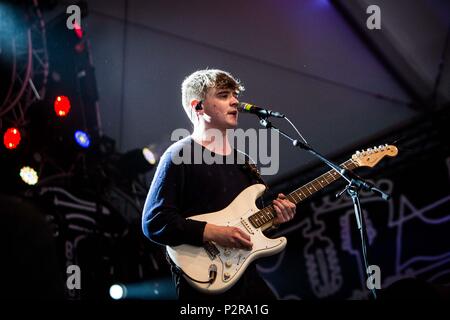 Landgraaf, Niederlande, 15. Juni 2018 Die Akademische Live at Pinkpop Festival 2018 © Roberto Finizio / alamy Leben Nachrichten durchführen. Stockfoto