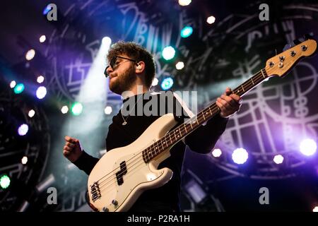 Landgraaf, Niederlande, 15. Juni 2018 Die Akademische Live at Pinkpop Festival 2018 © Roberto Finizio / alamy Leben Nachrichten durchführen. Stockfoto