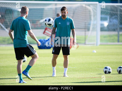 Vatutinki, Russland. 16 Juni, 2018. Marvin Plattenhardt (Deutschland). GES/fussball/Wm 2018 Russland: DFB-Finale training, Vatutinki, 16.06.2018 GES/fussball/fussball/WM 2018 Russland: Praxis, Watutinki, Juni 16, 2018 | Verwendung der weltweiten Kredit: dpa/Alamy leben Nachrichten Stockfoto