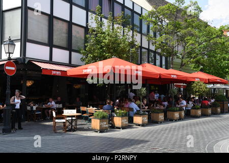 Jamie Oliver Restaurant, Budapest Stockfoto