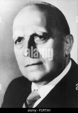 . Englisch: Attilio Piccioni, Vizepräsident des Ministerrats in signor fünften Fanfani der Regierung. Februar 1962. Unbekannter Fotograf 3A - Porträt - von --in -1962-142348390015 Attilio-Piccioni Stockfoto