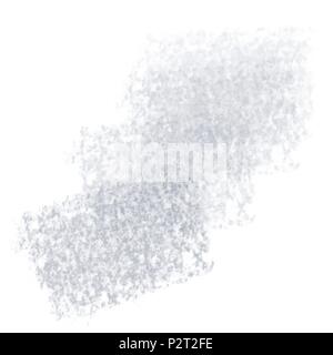 Grau isoliert Aquarell pastell Kreide Fleck Muster, Vector Illustration Stock Vektor
