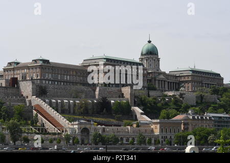 Schloss Buda Budapest Stockfoto