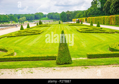 Schloss Vaux le Vicomte Stockfoto