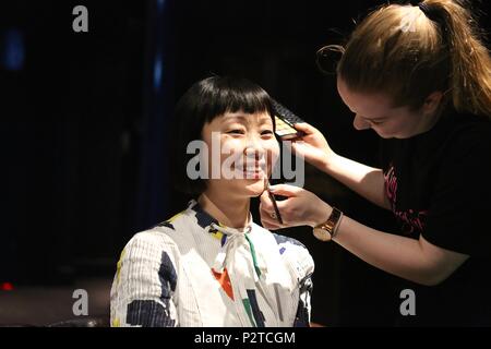 Fab UK Party 2018 Backstage Stockfoto