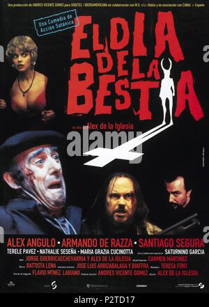 Original Film Titel: EL DIA DE LA BESTIA. Englischer Titel: DER TAG DES TIERES. Regisseur: ALEX DE LA IGLESIA. Jahr: 1995. Credit: SOGETEL / Album Stockfoto