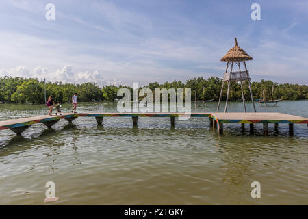 Insel Mactan Philippinen. Stockfoto