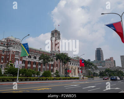 Taipei, 22. Mai: Außenansicht des Amtes des Präsidenten der Republik China am 22. Mai 2018 in Taipei, Taiwan Stockfoto