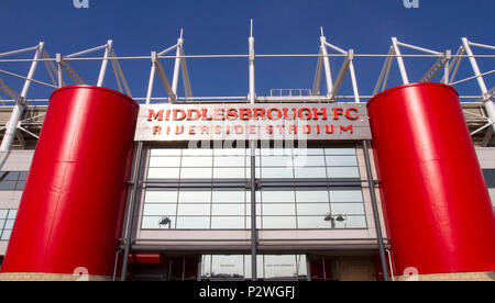 Riverside Stadium, Middlesbrough Stockfoto