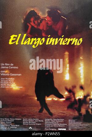 Original Film Titel: EL LARGO INVIERNO. Englischer Titel: der lange Winter. Regisseur: JAIME CAMINO. Jahr: 1992. Credit: TIBIDABO FILMS/Album Stockfoto