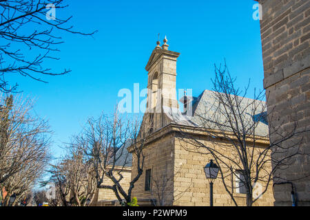 Kapelle. San Lorenzo del Escorial, Madrid, Spanien. Stockfoto