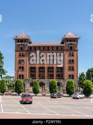 Waldo Hotel in Clarksburg West Virginia Stockfoto