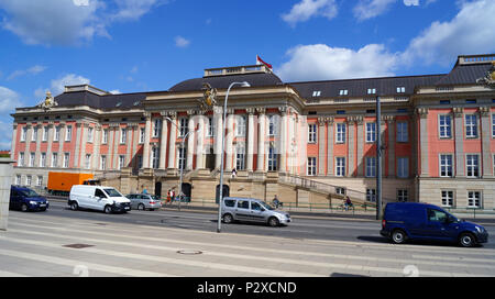 Stadtschloß Potsdam, Landtag Brandenburg Stockfoto