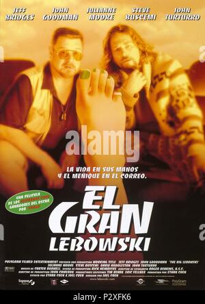 Original Film Titel: THE BIG LEBOWSKI. Englischer Titel: THE BIG LEBOWSKI. Regisseur: Joel Coen. Jahr: 1998. Credit: POLYGRAM/WORKING TITLE FILMS/Album Stockfoto