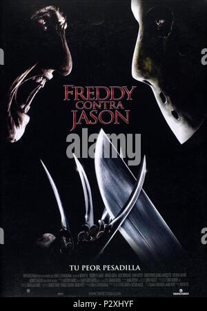 Original Film Titel: FREDDY VS. JASON. Englischer Titel: FREDDY VS. JASON. Regisseur: Ronny Yu. Jahr: 2003. Credit: Neue Linie Produktionen/Album Stockfoto